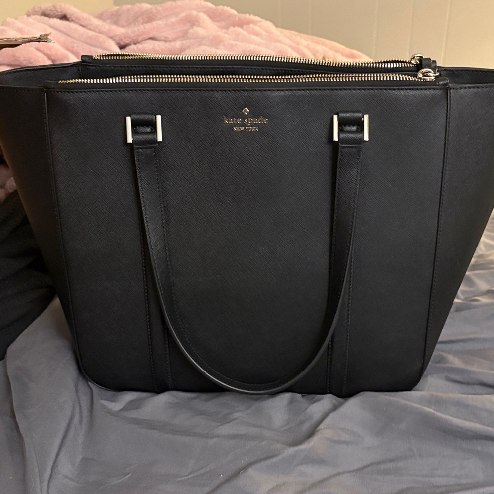 Kate Spade Black Leather Handbag